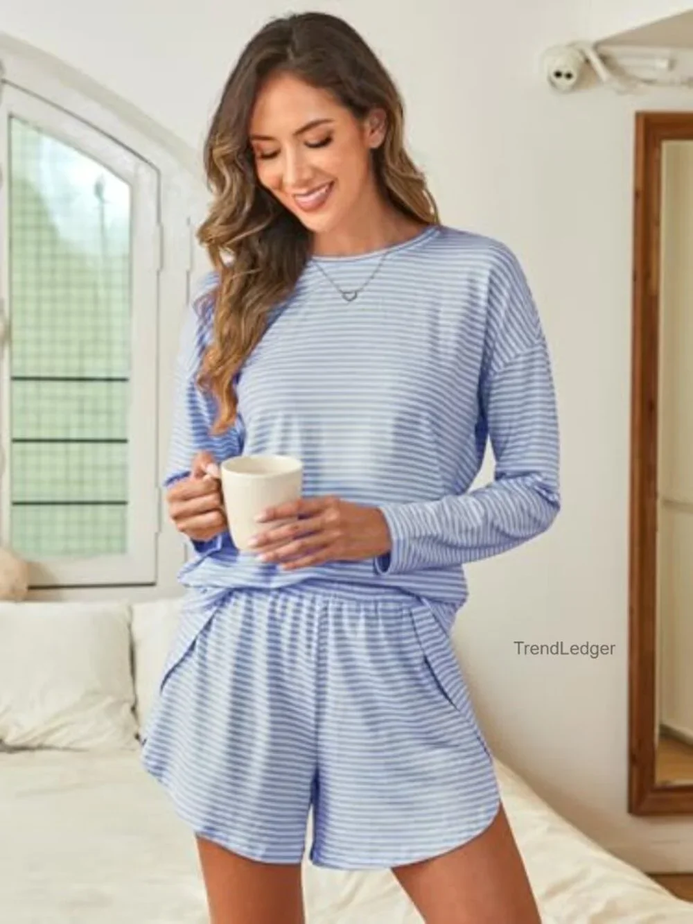Matching Lounge Set - Short PJs - Loose Fit - 2 Piece